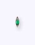 Andromeda - 14K WHITE - Emerald