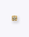 Chroma Diamond 14K Yellow Gold threadless end