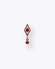 Dyna Drop - 14K ROSE - Ruby