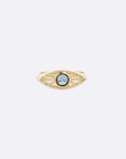 Mati Ring - GOLD - London Blue Topaz