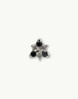 Neo - 14K WHITE - Black Diamond