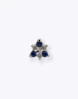 Neo - 14K WHITE - Blue Sapphire