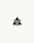 Neo - 14K WHITE - Blue Sapphire