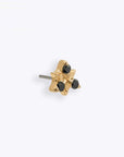 Neo - 14K YELLOW - Black Diamond