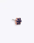 Peony - 14K ROSE - Blue Sapphire