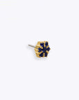 Peony - 14K YELLOW - Blue Sapphire