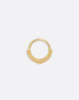 Petite Melange Seam Ring - 14K YELLOW