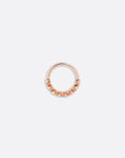 Petite Olympica Seam Ring - 14K ROSE