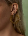 Selena Hoops - GOLD