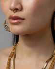 Franco Spinal Chain Necklace - GOLD