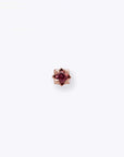Stella 2mm Pink Tourmaline 14K Rose Gold threadless end