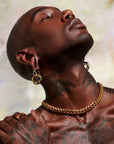 Cuban Link Chain Necklace 12mm (1/2") - NAKED