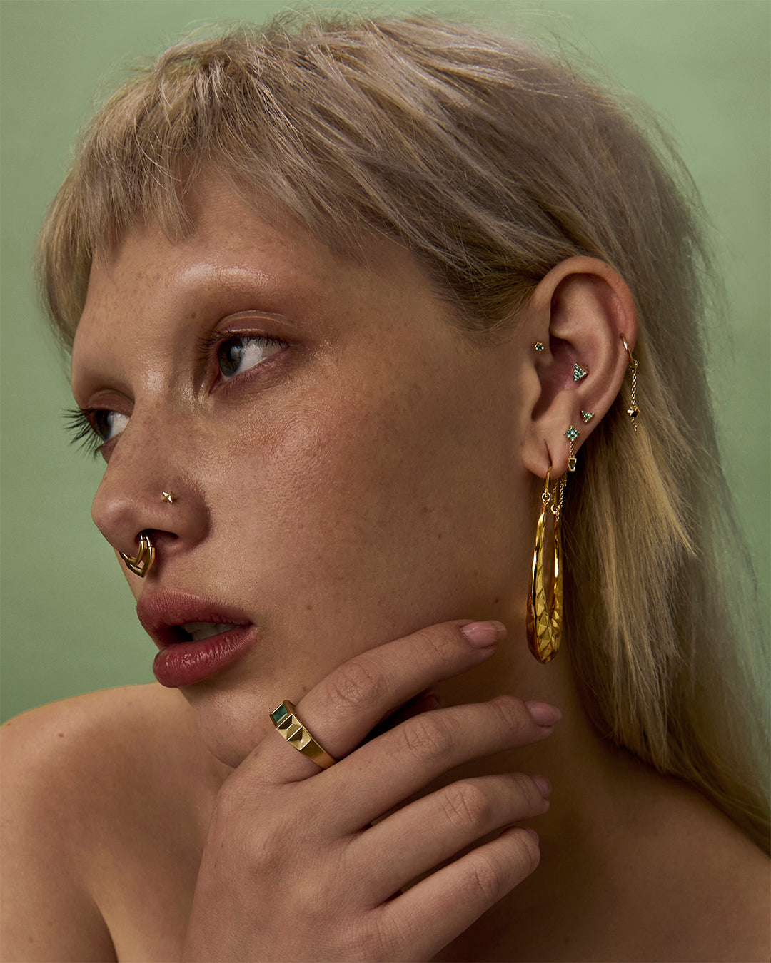 14k Seam Rings & Charms