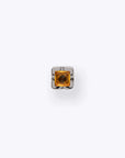 Chroma Citrine 14K White Gold threadless end