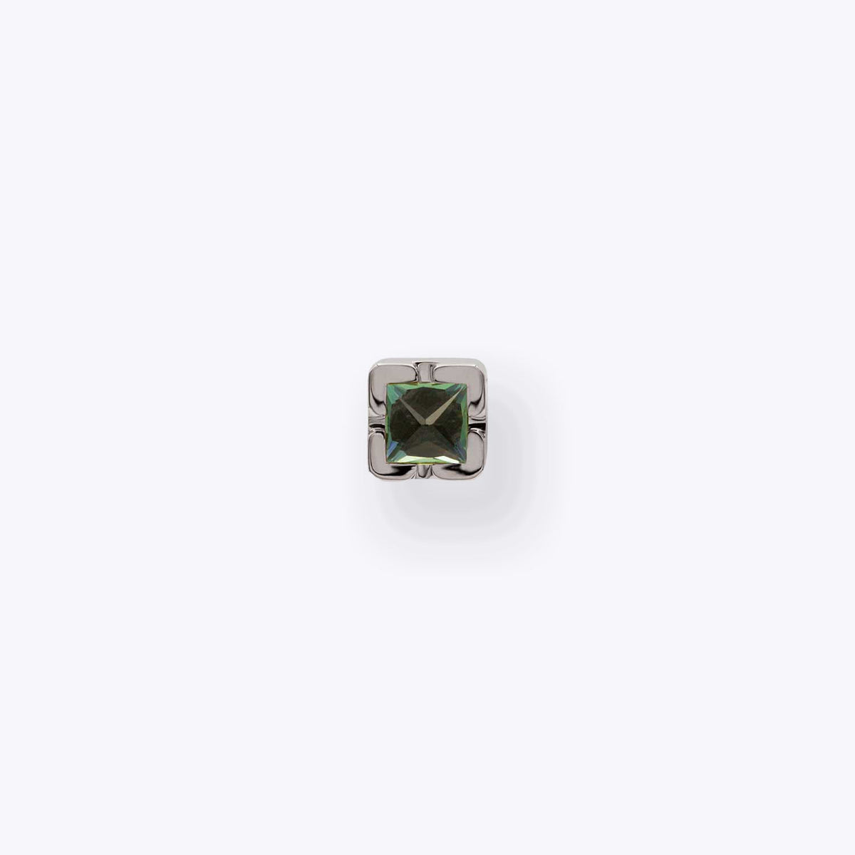 Chroma Montana Sapphire 14K White Gold threadless end