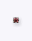 Chroma Pink Tourmaline 14K White Gold threadless end