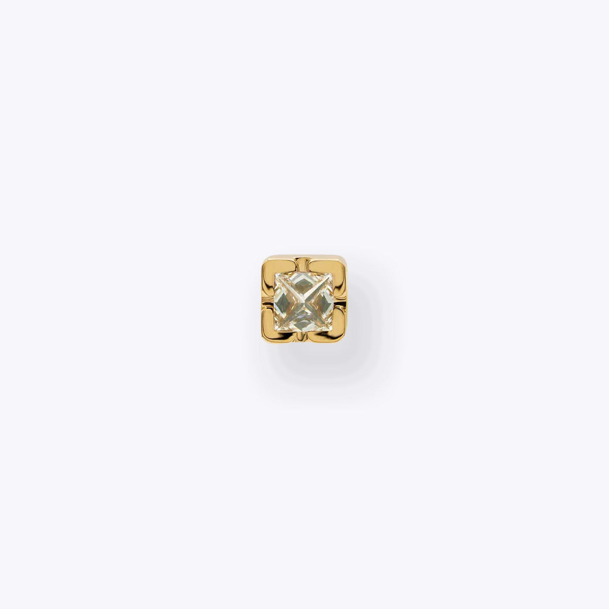 Chroma Diamond 14K Yellow Gold threadless end