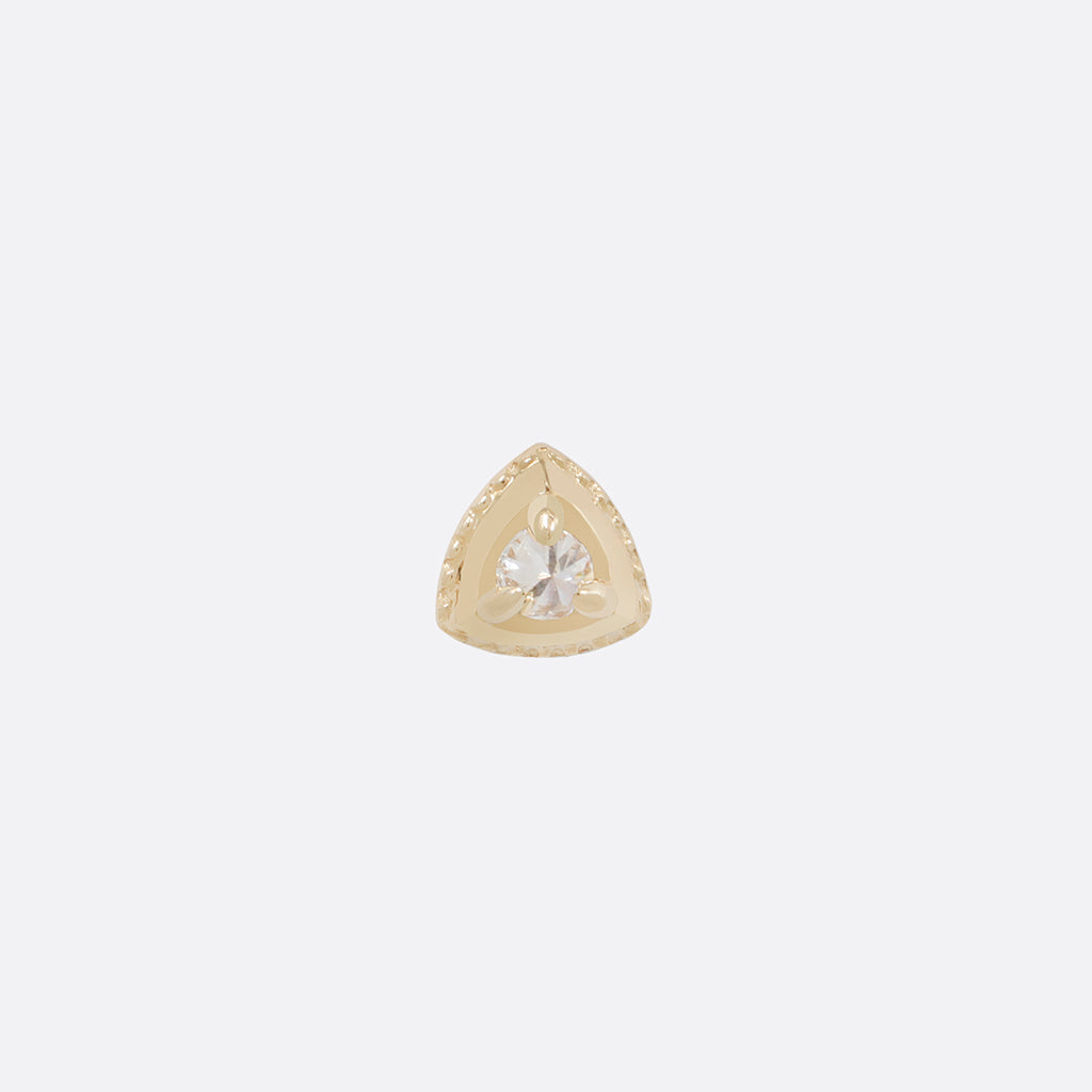 Threadless End Omega Hero - Diamond Threadless Solid Gold Ends | Tether Jewelry – Tether ...