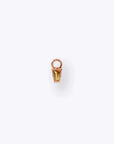 Linda Charm - 14K ROSE - Citrine