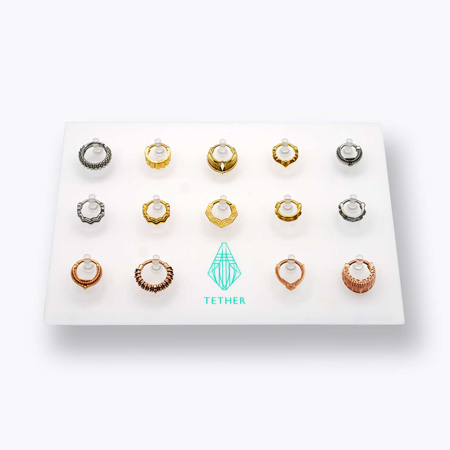 14-piece Clip Display (4.5" x 6.5" x 2")