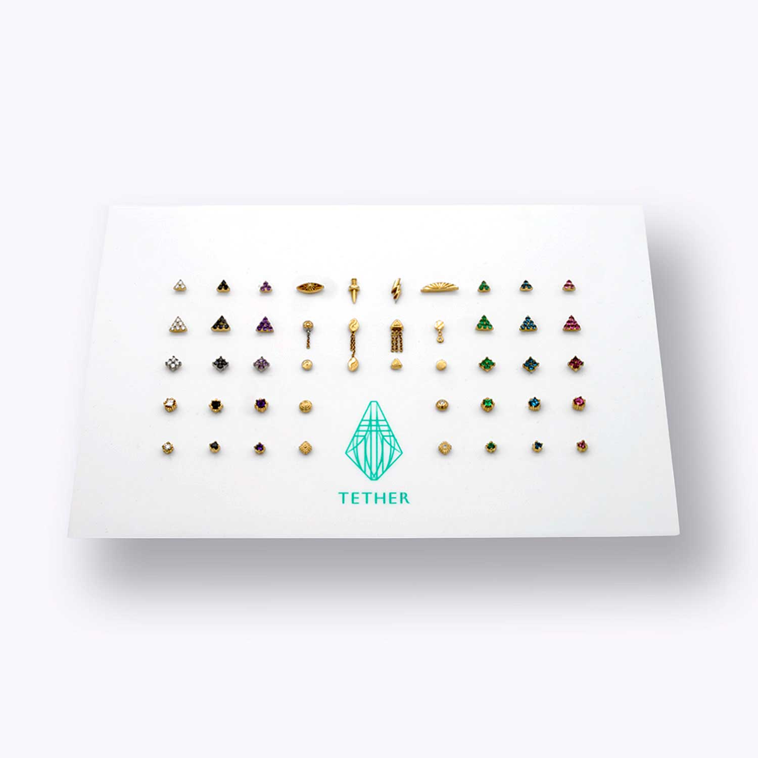 46-piece Pin Display (4.5" x 6.5" x 2")