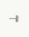 Melange Baguette - 14K WHITE - Diamond