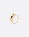 Mati Ring - GOLD - Garnet
