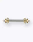 Neo Side-Set - 14K YELLOW - Diamond