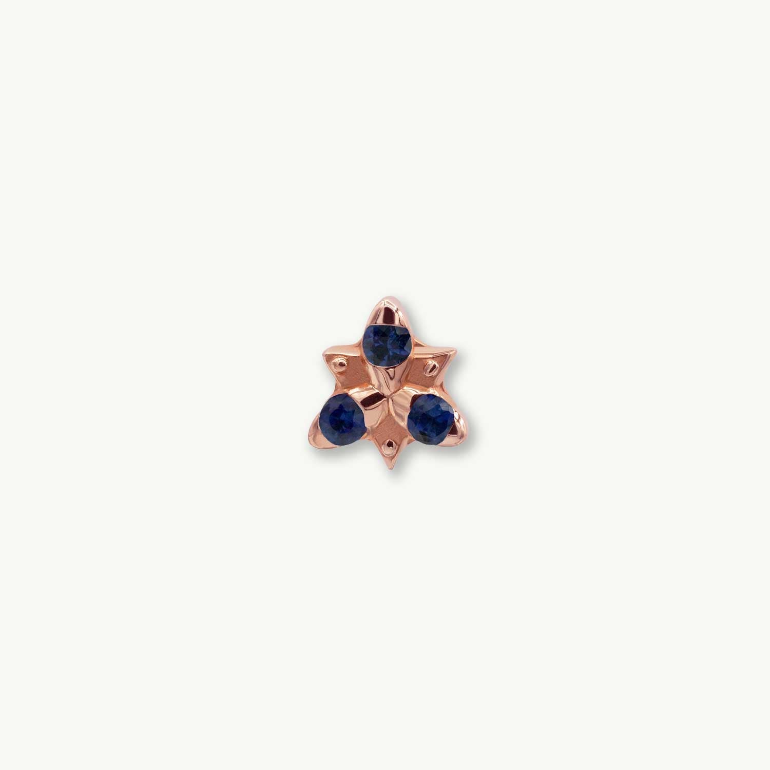 Neo - 14K ROSE - Blue Sapphire