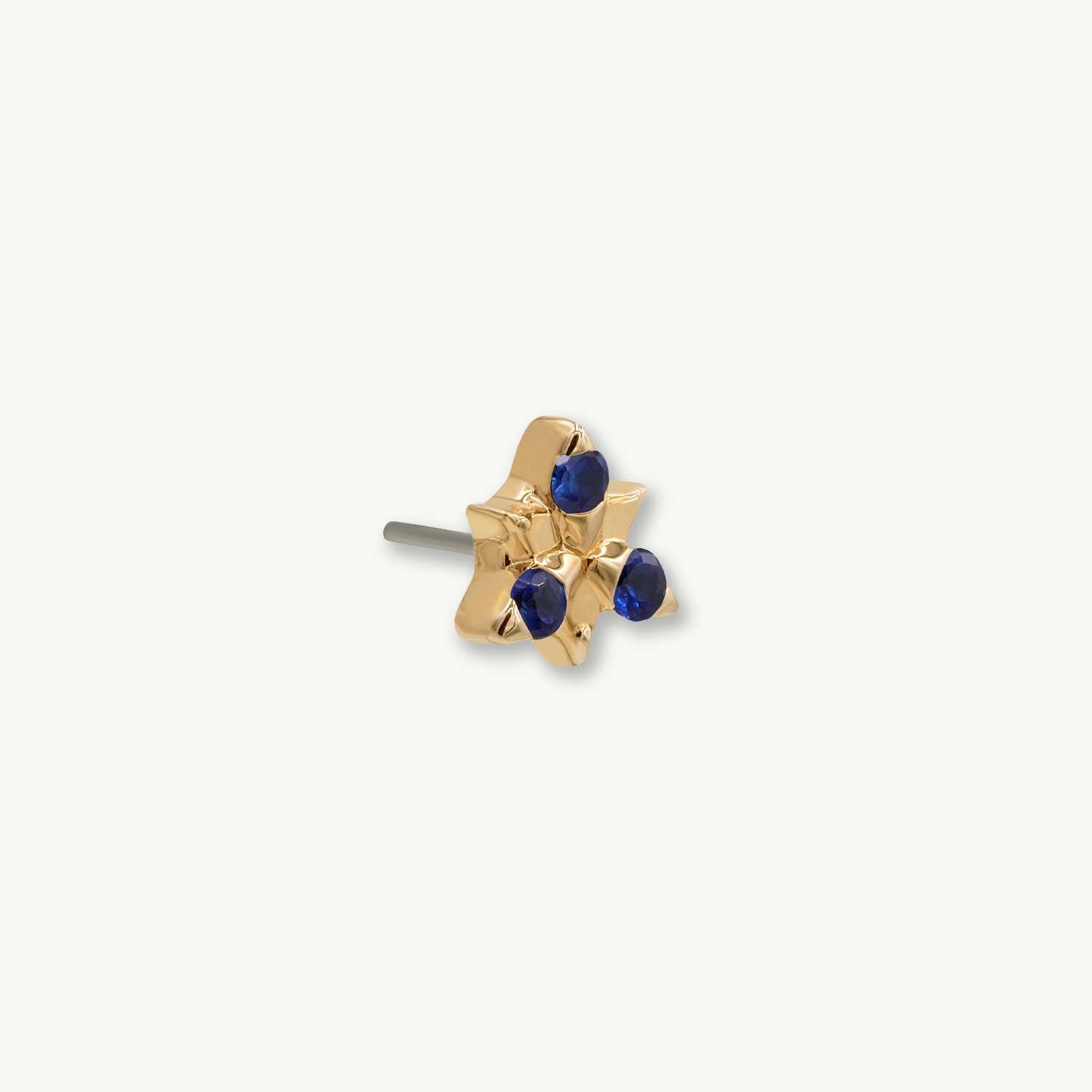 Neo - 14K YELLOW - Blue Sapphire