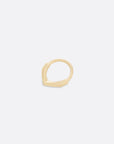 Petite Archive Seam Ring - 14K YELLOW