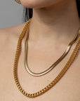 Snake Chain Necklace - GOLD