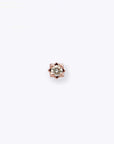 Stella 2mm Diamond 14K Rose Gold threadless end