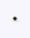 Stella 2mm Montana Sapphire 14K Rose Gold threadless end