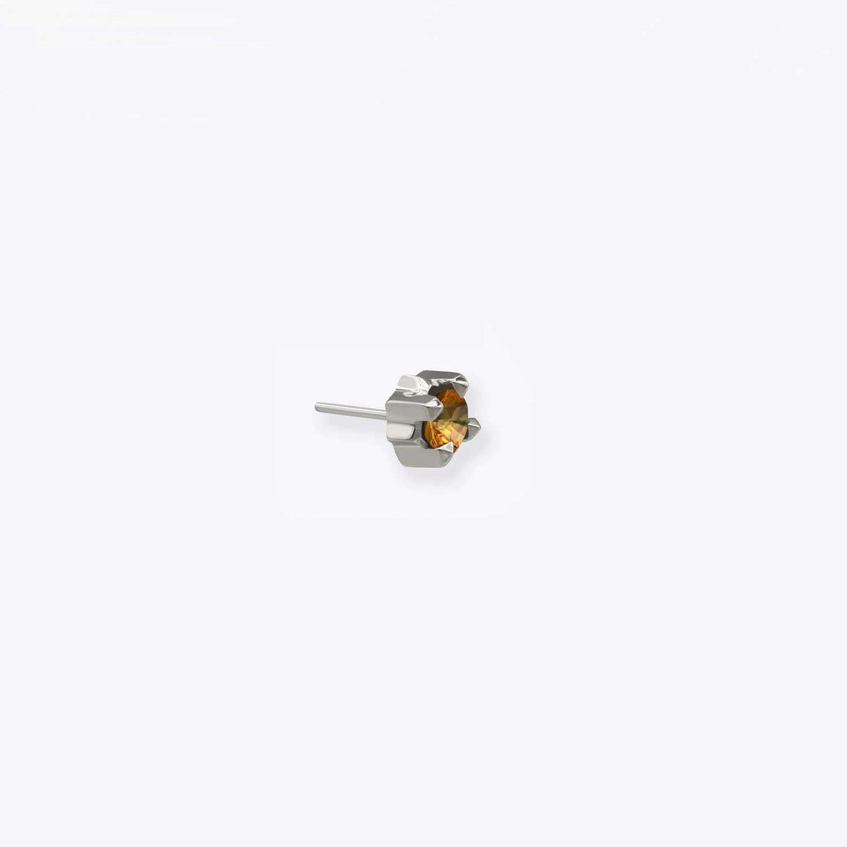 Stella 2mm 14K White Gold
