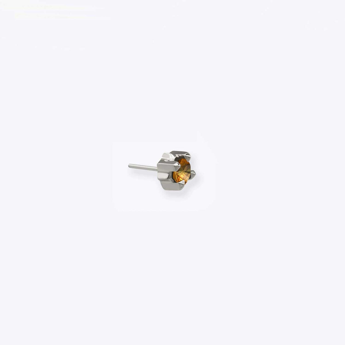 Stella 2mm 14K White Gold