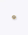 Stella 2mm Diamond 14K Yellow Gold threadless end
