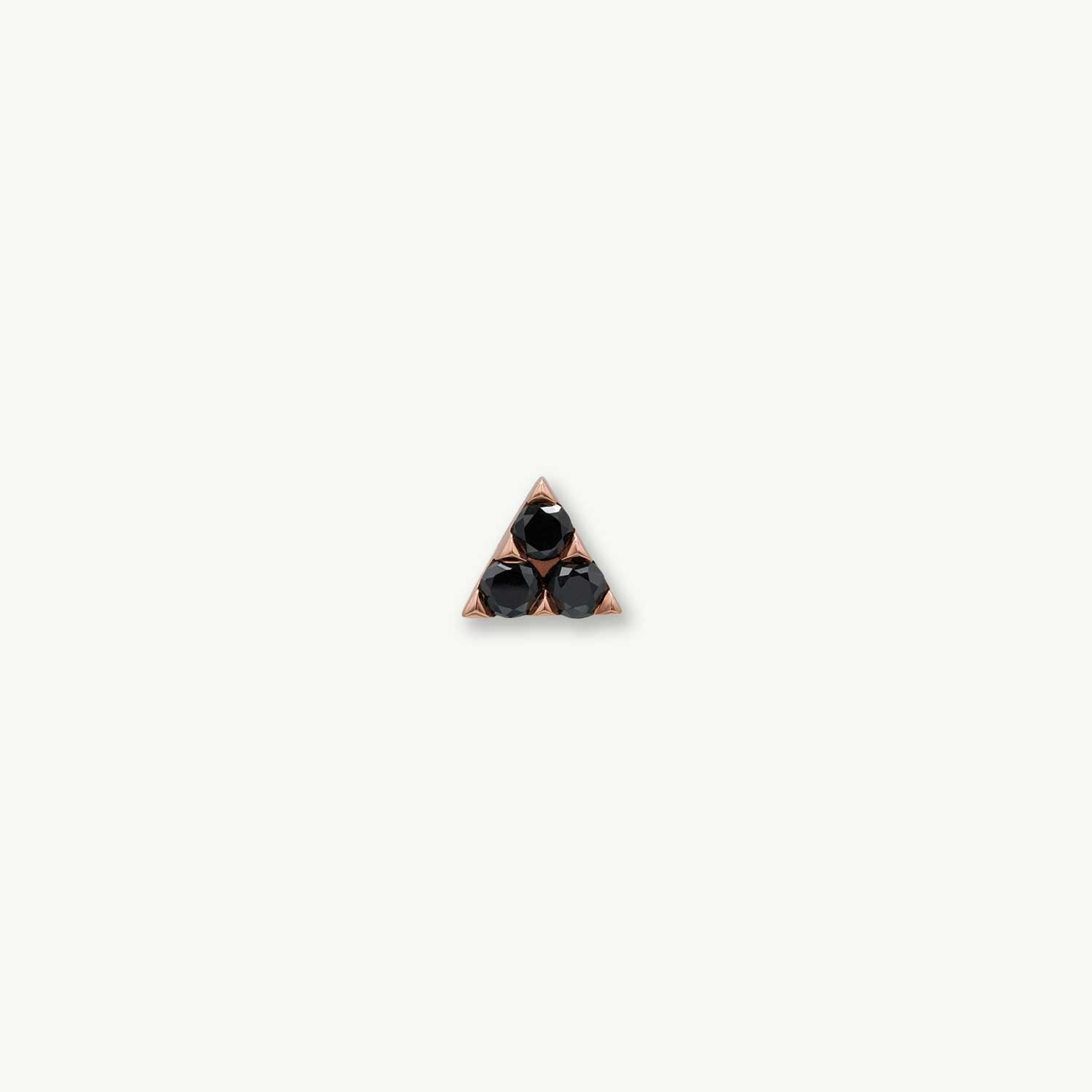 Ursa Minor - 14K ROSE - Black Diamond