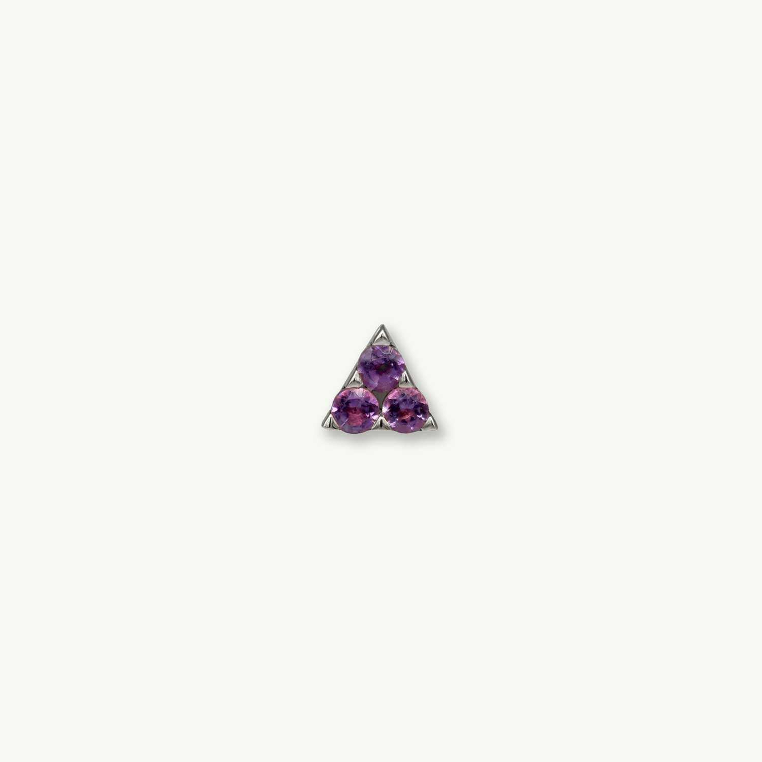 Ursa Minor - 14K WHITE - Amethyst