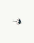 Ursa Minor - 14K WHITE - London Blue Topaz
